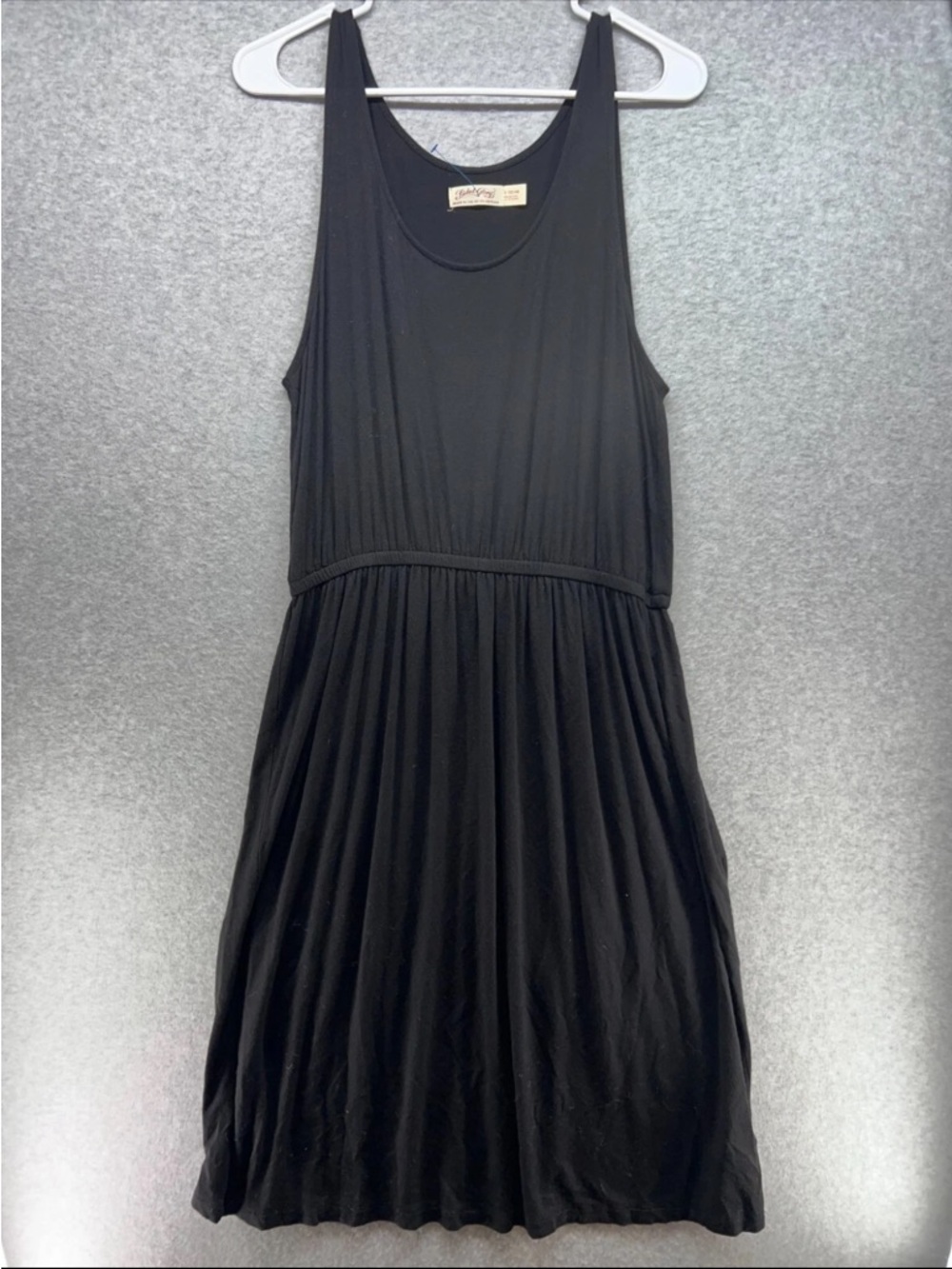 Faded Glory Black Sleeveless Scoop-Neck Jumpsuit Dress